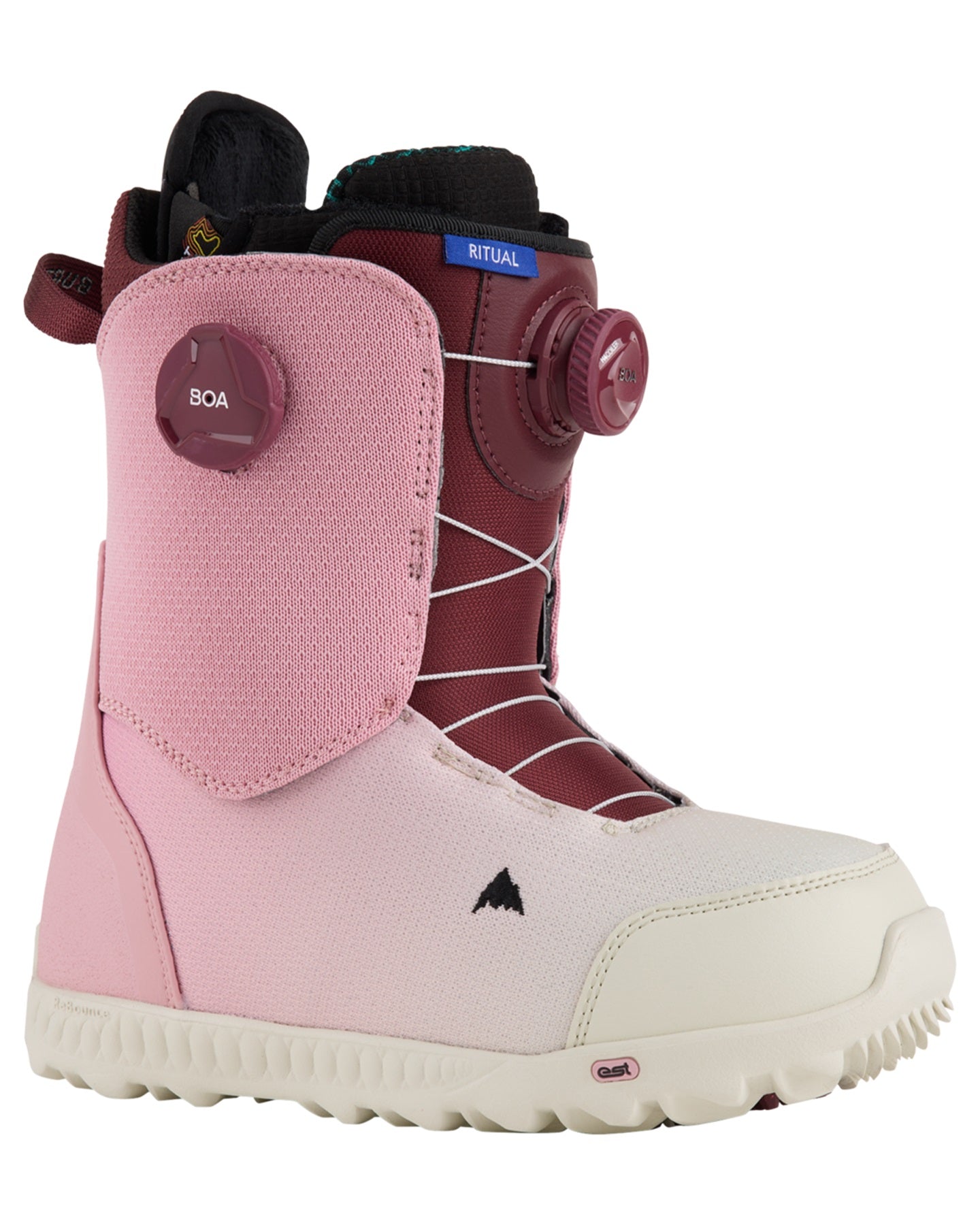 Burton Women's Ritual BOA Snowboard Boots Powder Blush