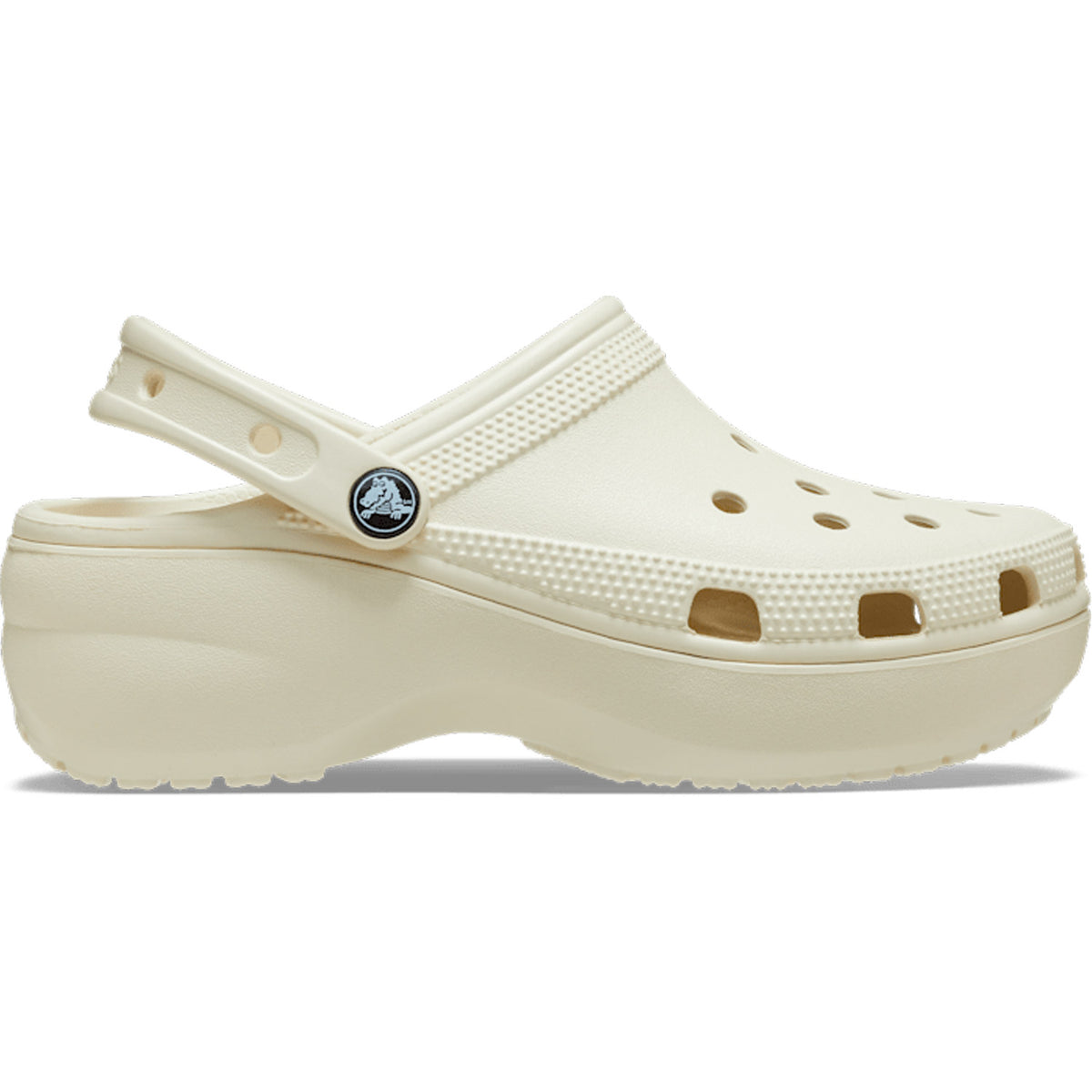 Crocs Women's Classic Platform Clog Bone