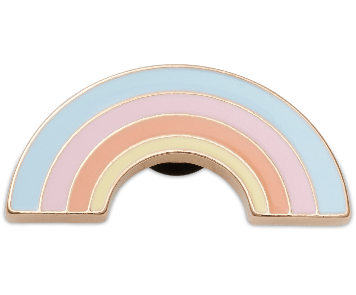 Golden Pastel Rainbow Jibbitz Charm Auski Australia