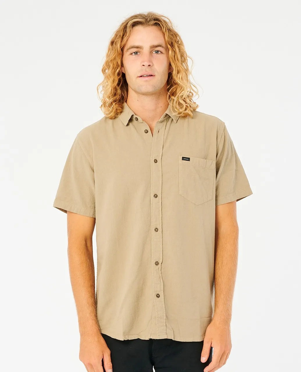 Washed Short Sleeve Shirt