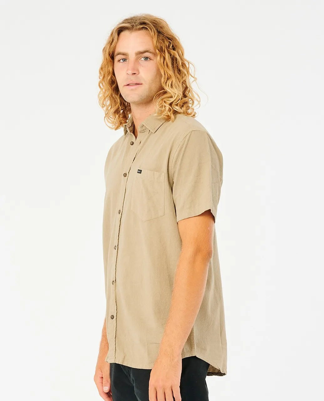 Washed Short Sleeve Shirt