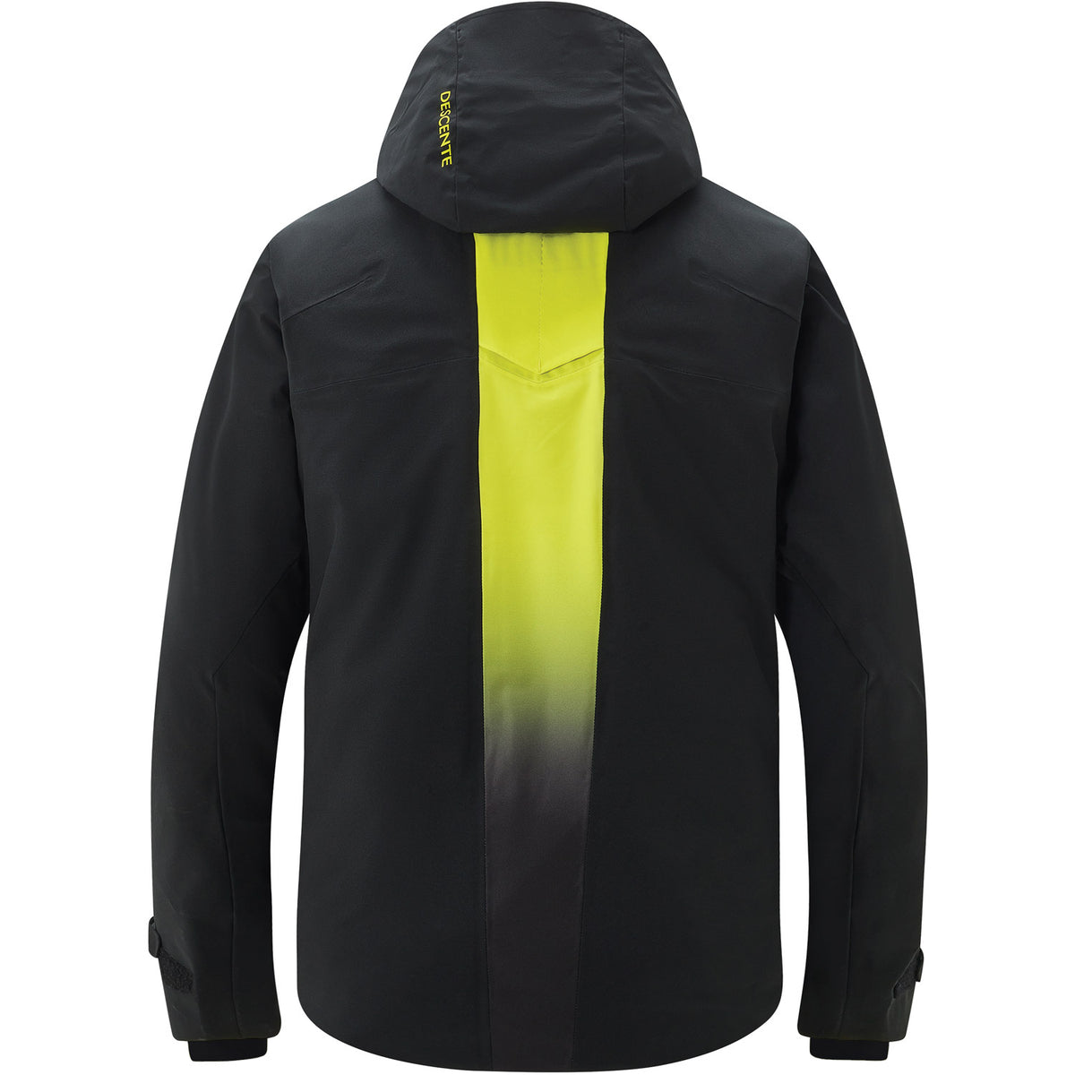 Descente Gradation Jacket 2025 Black Glint Yellow