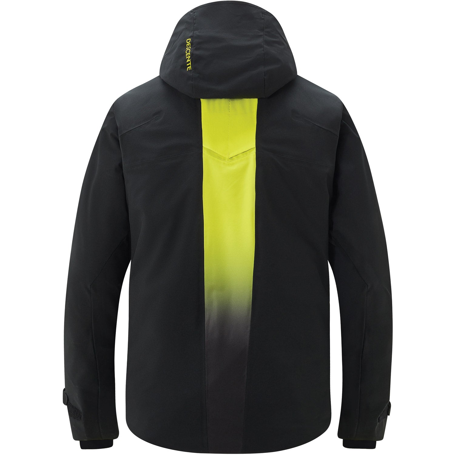 Descente Gradation Jacket 2025 Black Glint Yellow