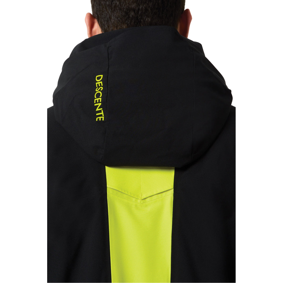 Descente Gradation Jacket 2025 Black Glint Yellow