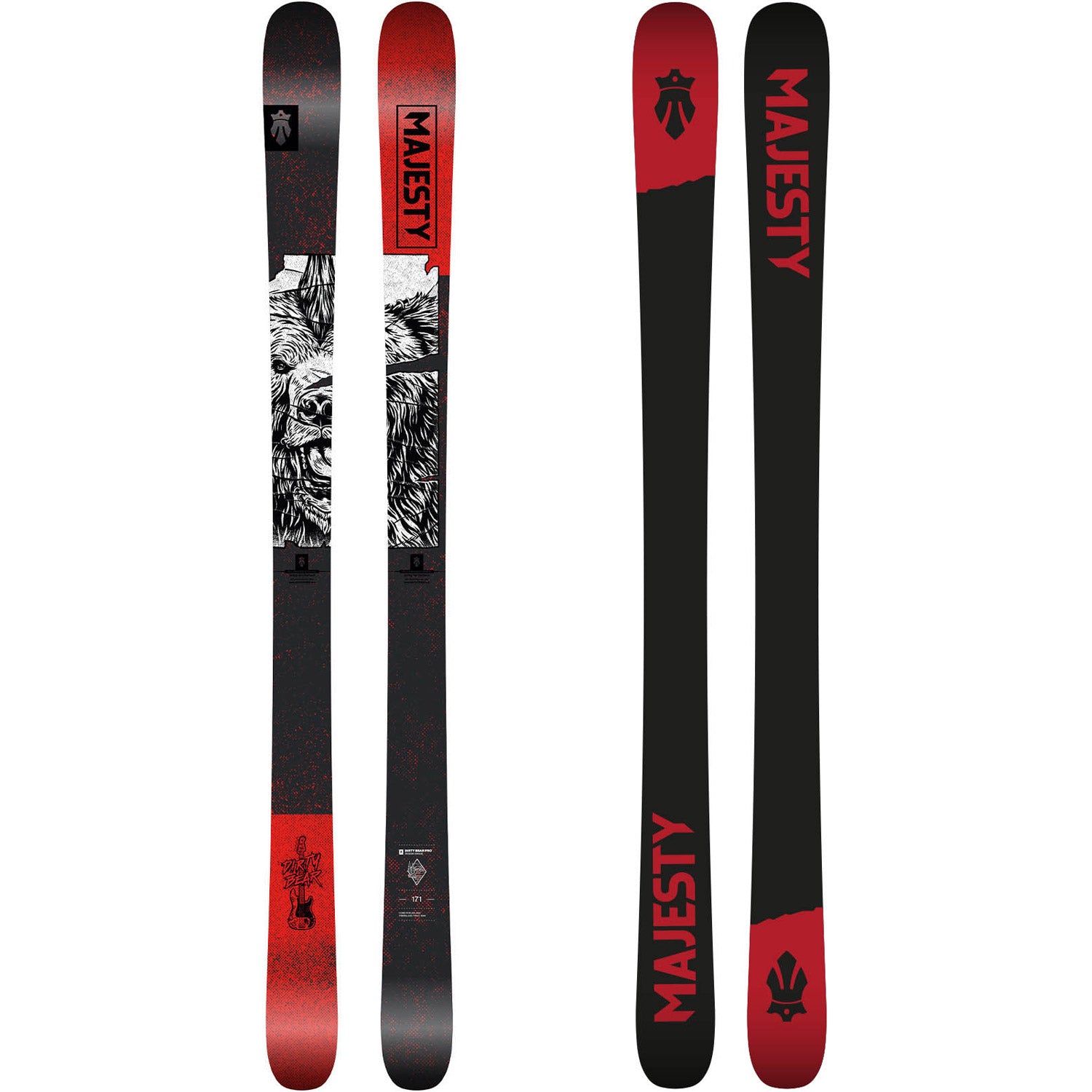 Dirty Bear PRO Skis