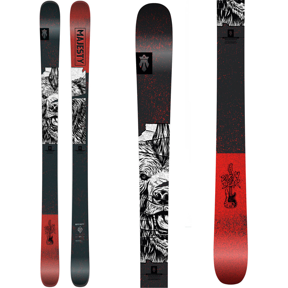 Dirty Bear PRO Skis