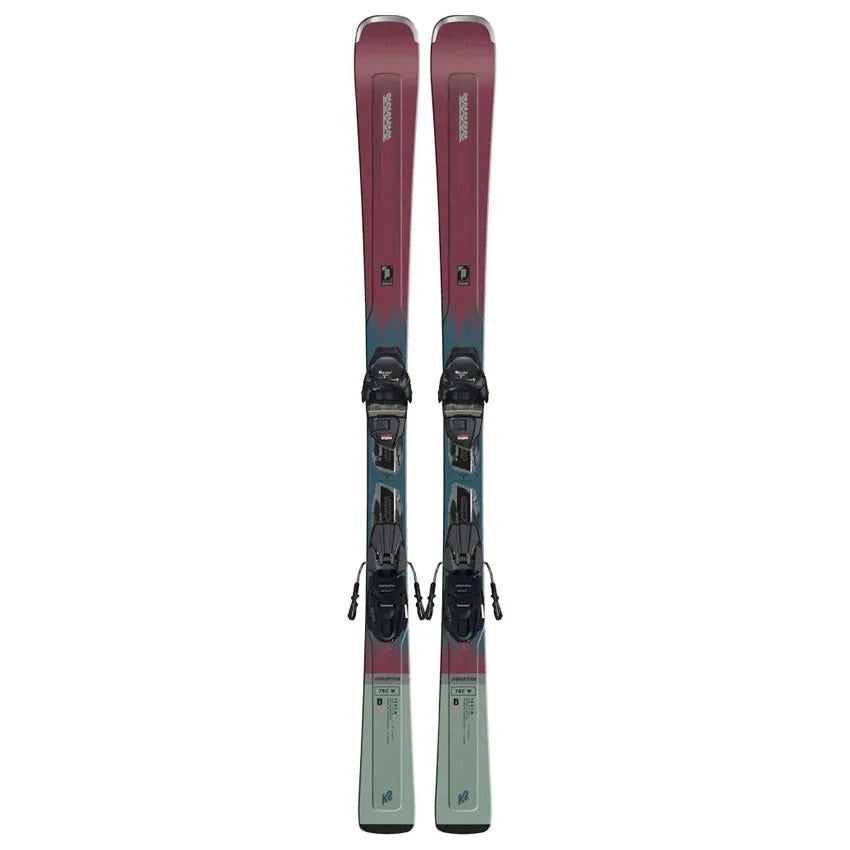 k2 disruption 76 men's skis 2024 K2 Disruption 76C W ski w/ ER310 Bindings 2024