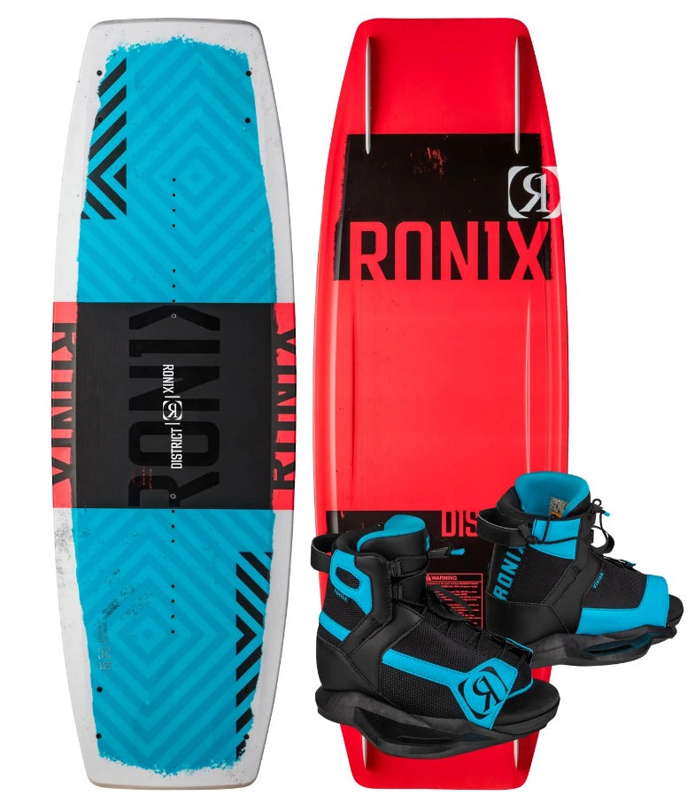 District Jr Wakeboard w/ Vision Boot Package