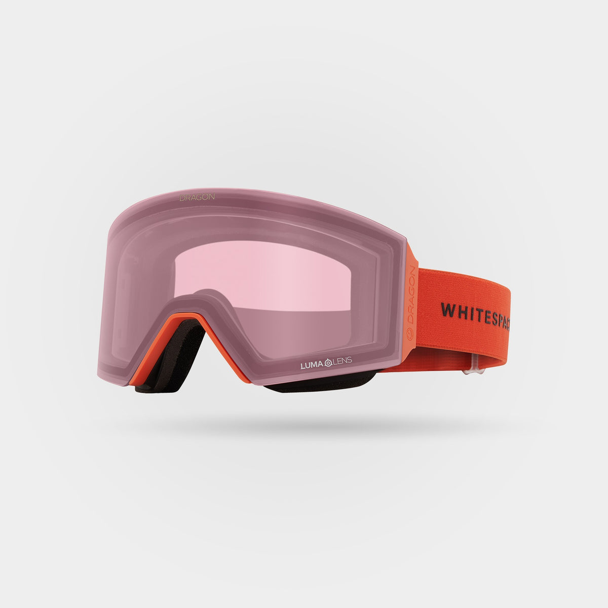 Dragon RVX MAG OTG WHITESPACE Snow Goggle Orange Passion w/ Lumalens Red Ion & Lumalens Light Rose