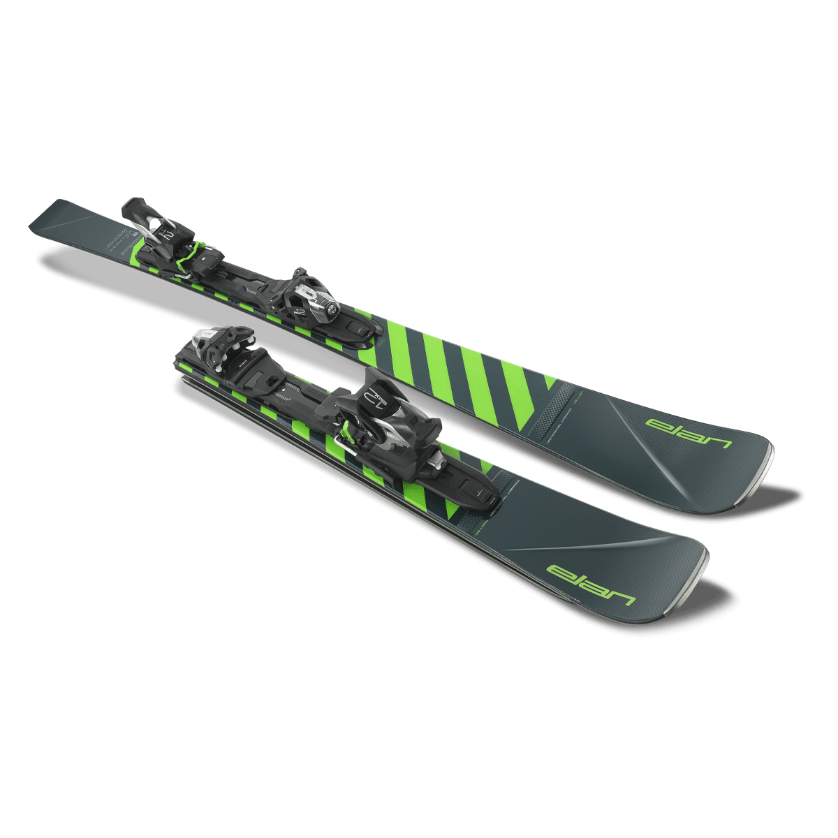Voyager Green Skis w/ EMX 12.0 Binding Skiser-On-The-Go Package