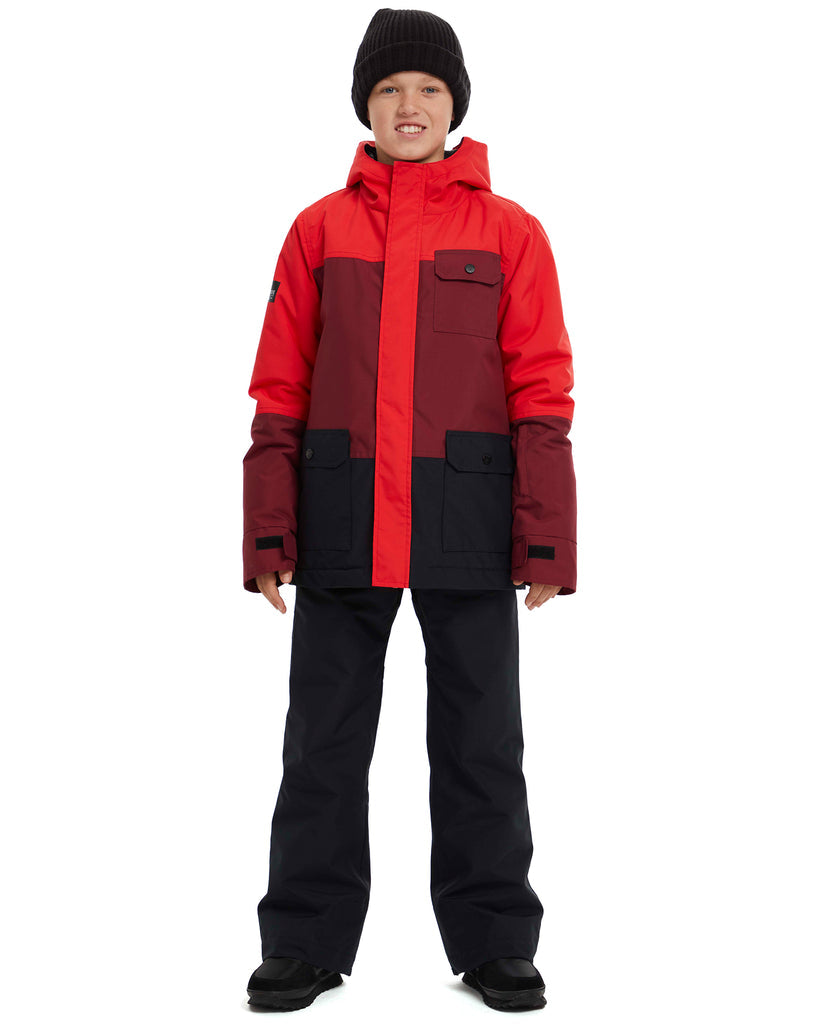 Elude Javi Boys Snow Jacket Bittersweet