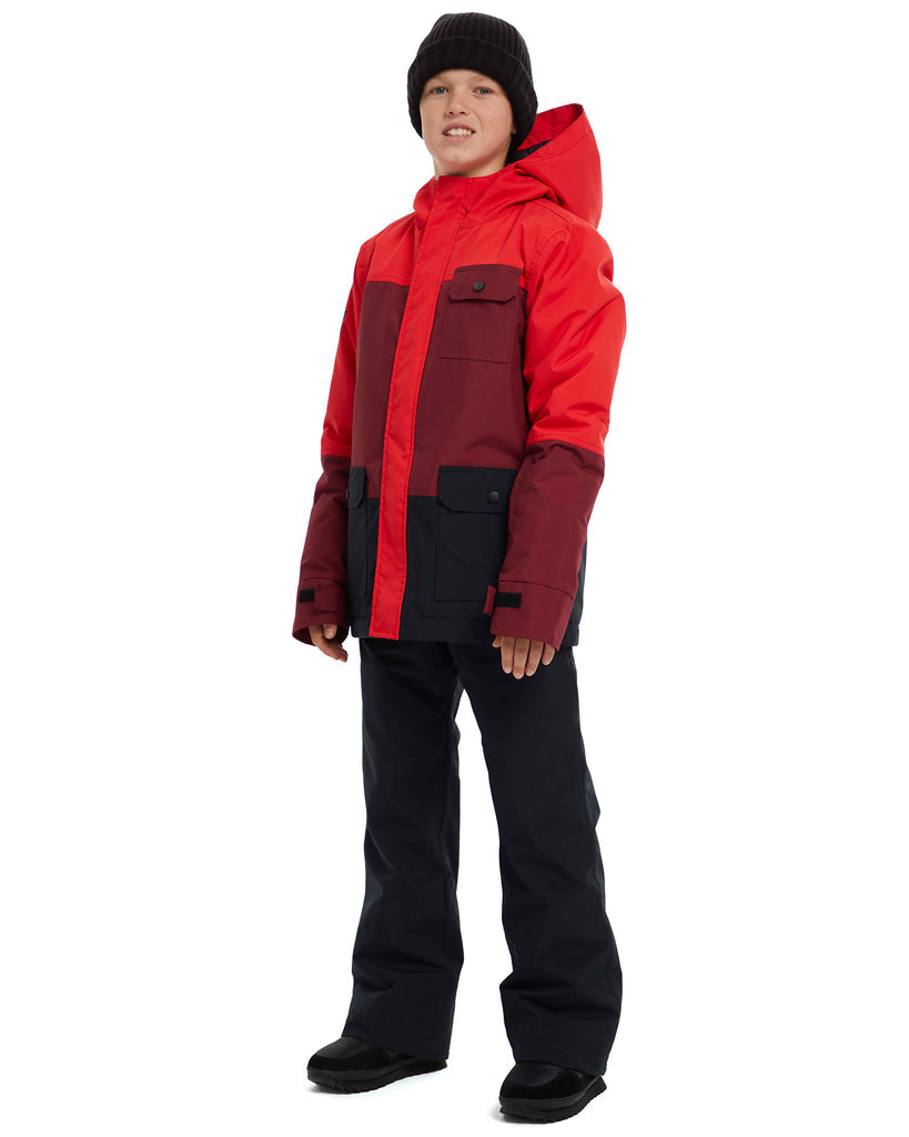 Elude Javi Boys Snow Jacket Bittersweet