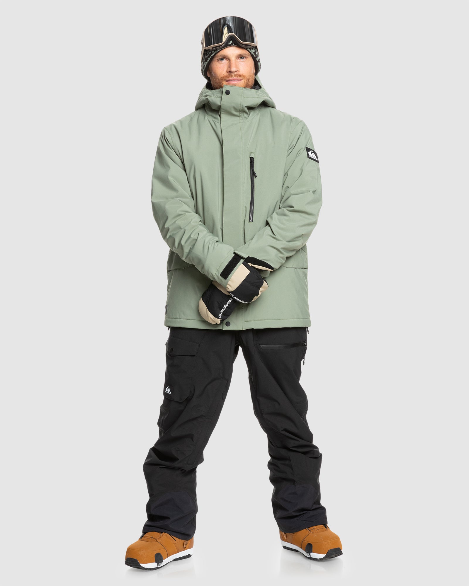 Mens Mission Solid Snow Jacket