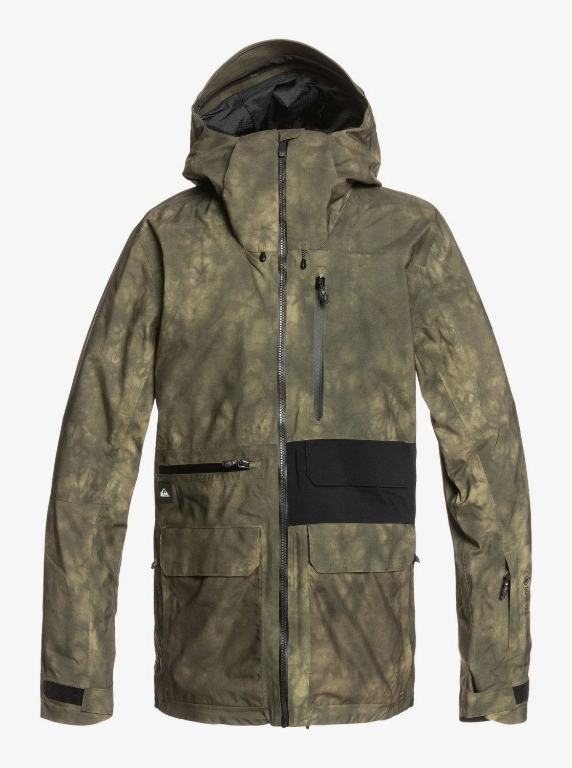 Mens Black Alder Stretch GORE-TEX Snow Jacket