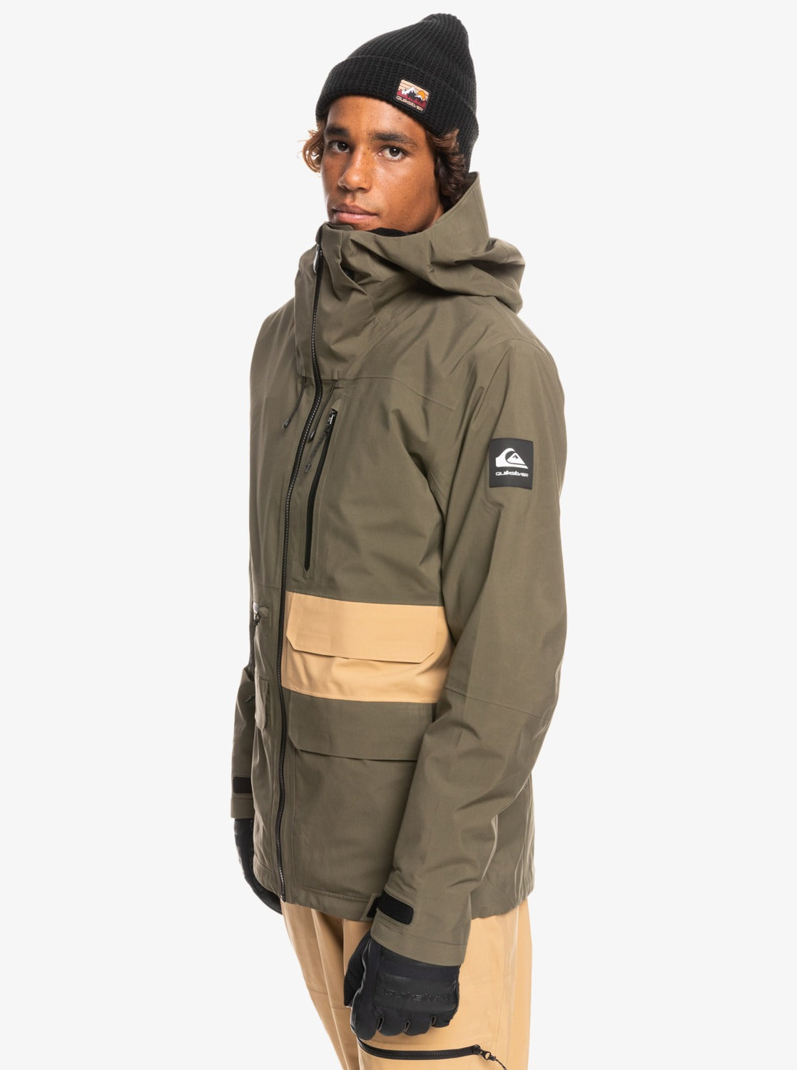 Black Alder Stretch GORE-TEX Technical Snow Jacket for Men