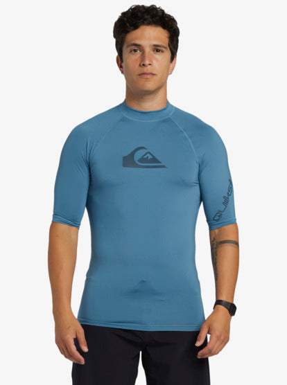 Mens All Time Short Sleeve UPF 50 Rash Vest