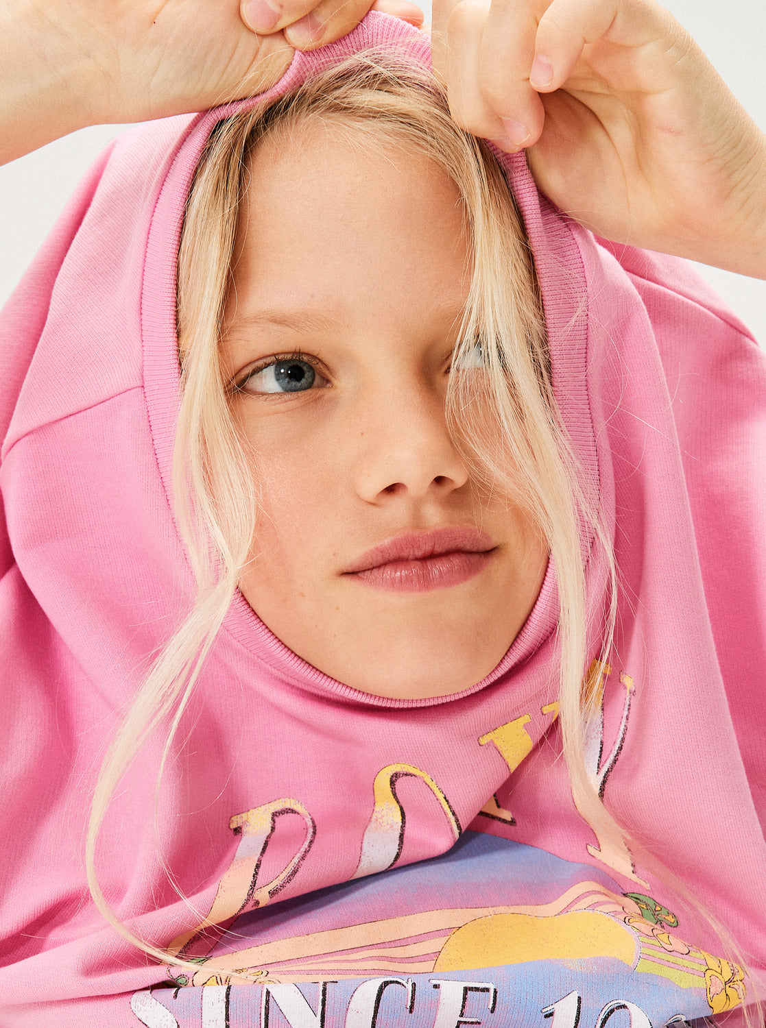 Girls 4-16 Morning Hike Pullover Sweatshirt