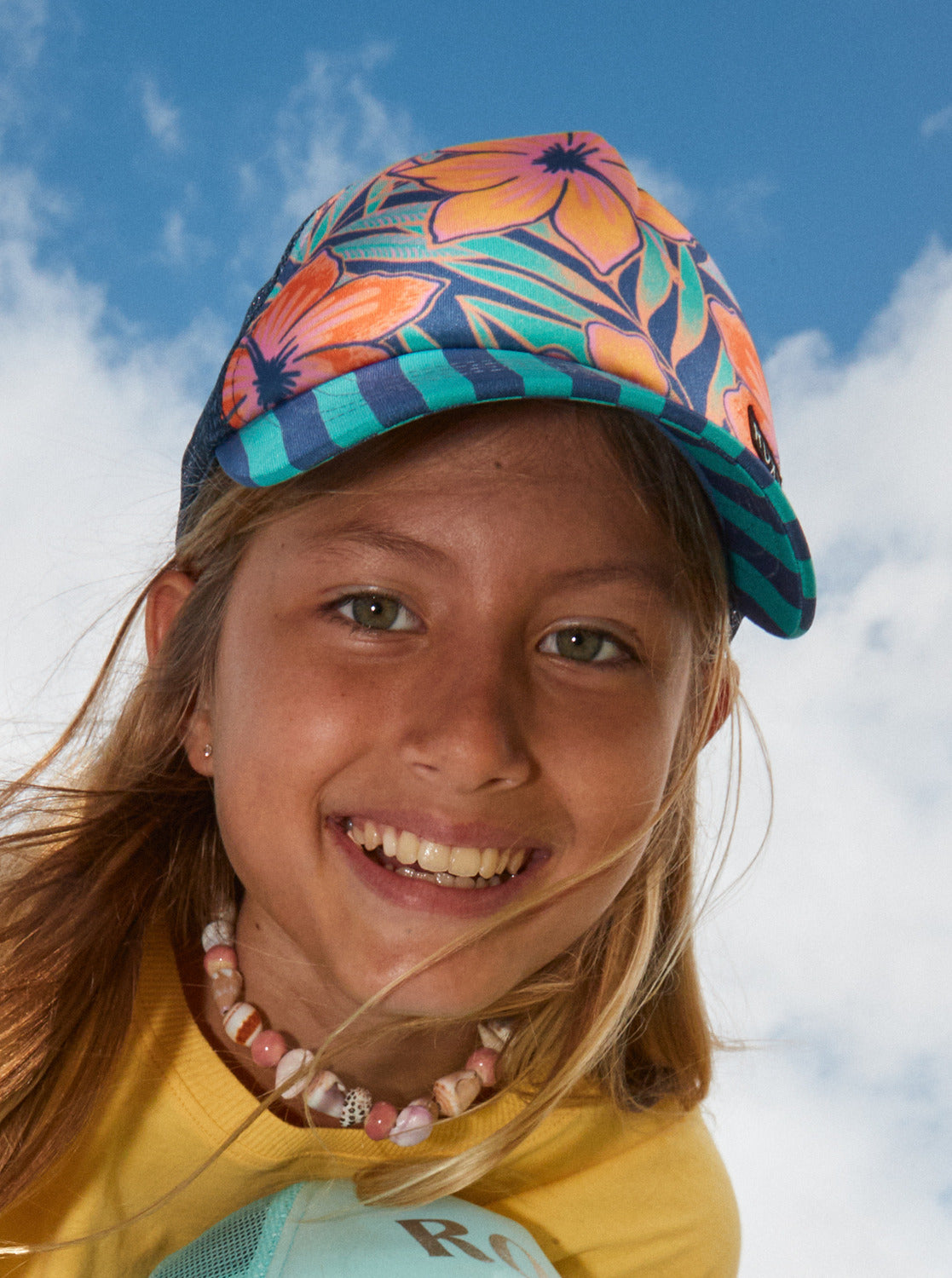 Girls Honey Coconut Trucker Cap