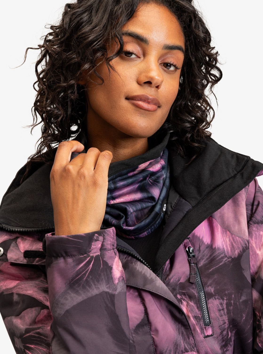 Womens Lana Collar Technical Fleece Collar