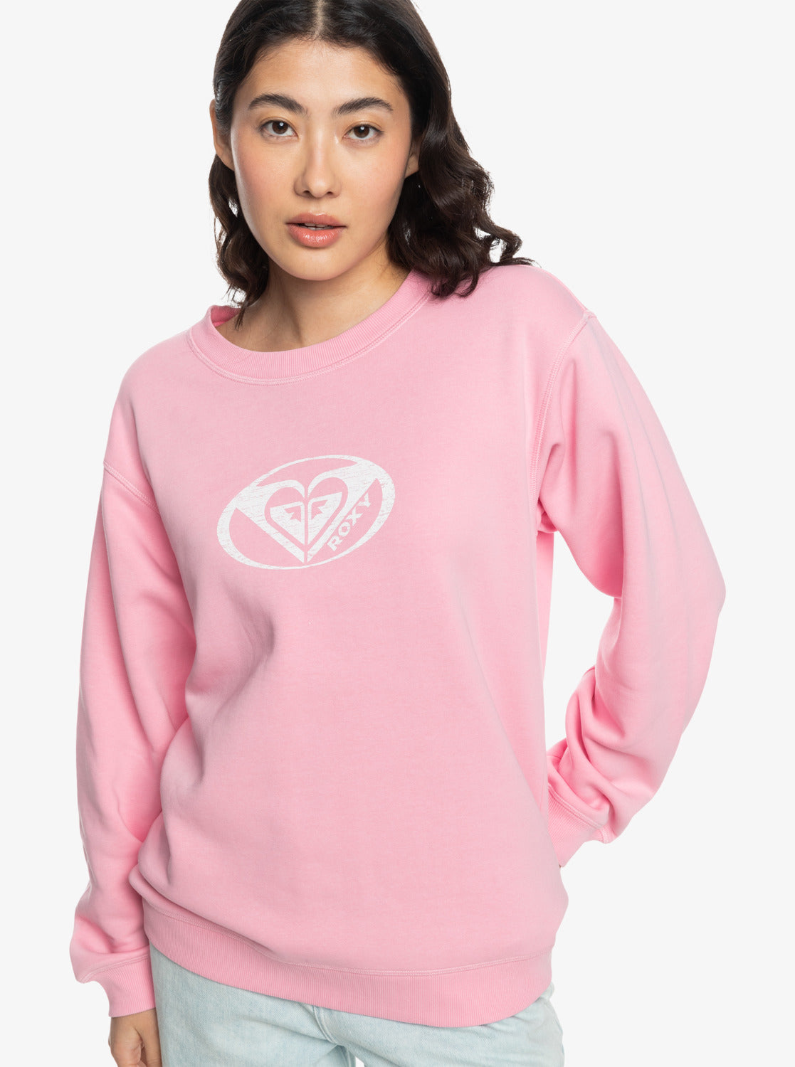 Womens Surf Stoked Pullover Sweatshirt