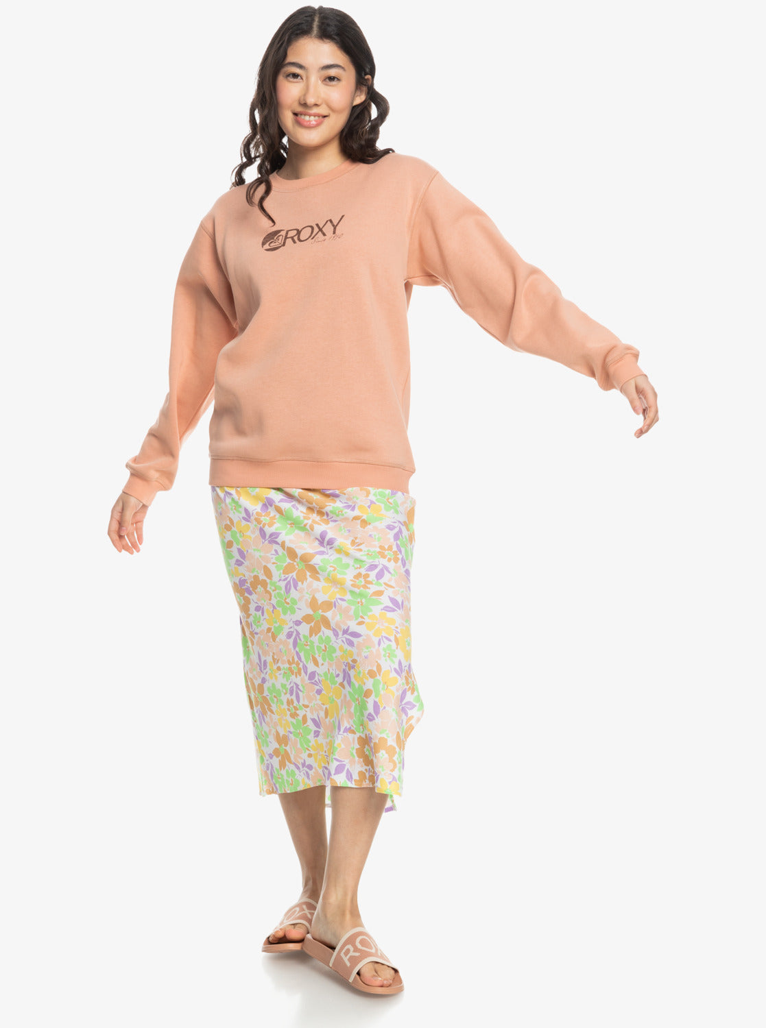 Womens Surf Stoked Pullover Sweatshirt