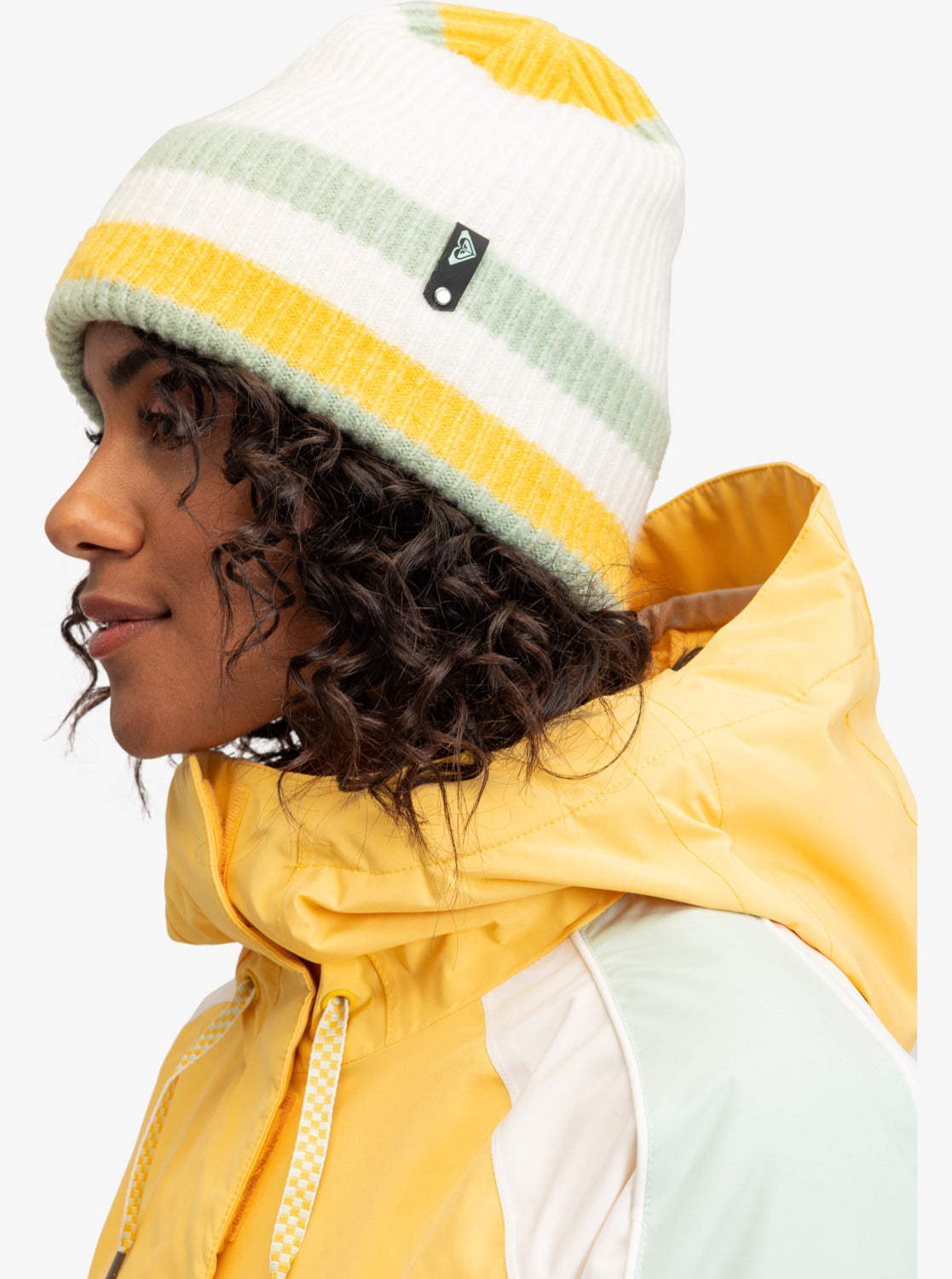 Womens Gold Hope Beanie
