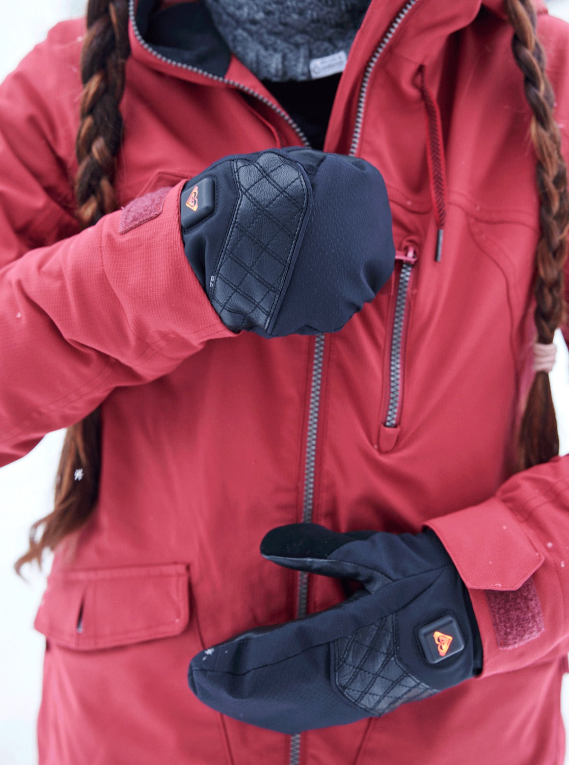 Womens Sierra WarmLink Snow Mittens