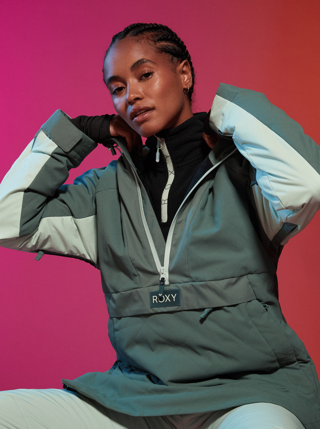 Womens Radiant Lines Overhead Technical Snow Jacket