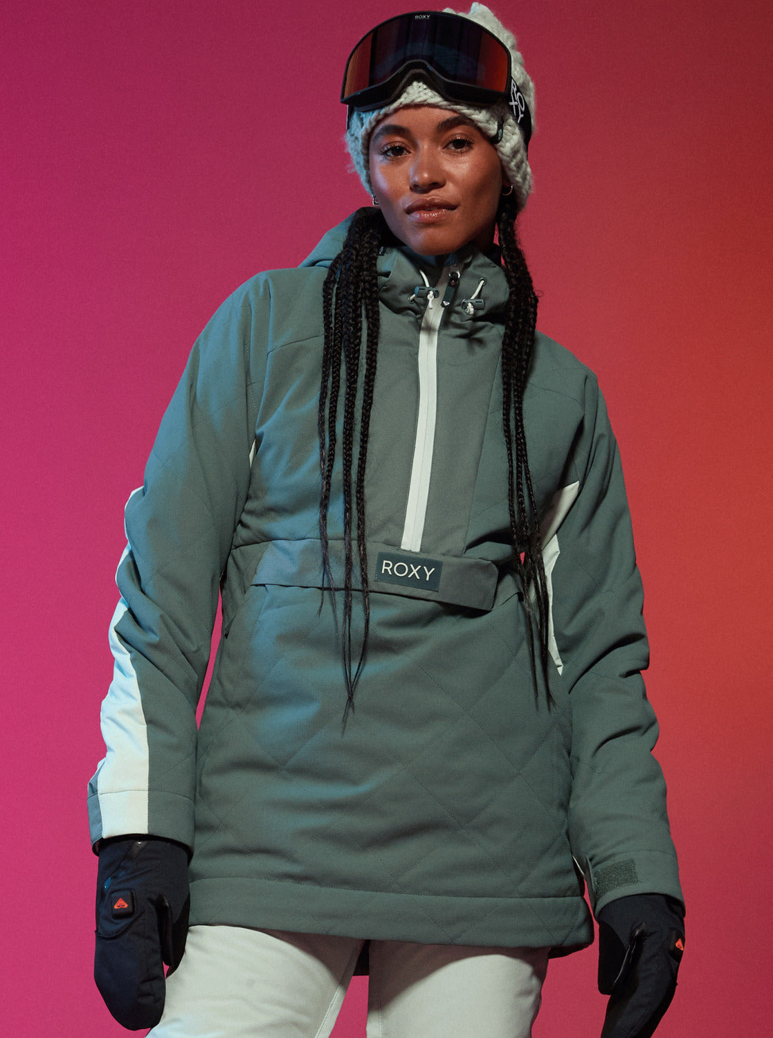 Womens Radiant Lines Overhead Technical Snow Jacket