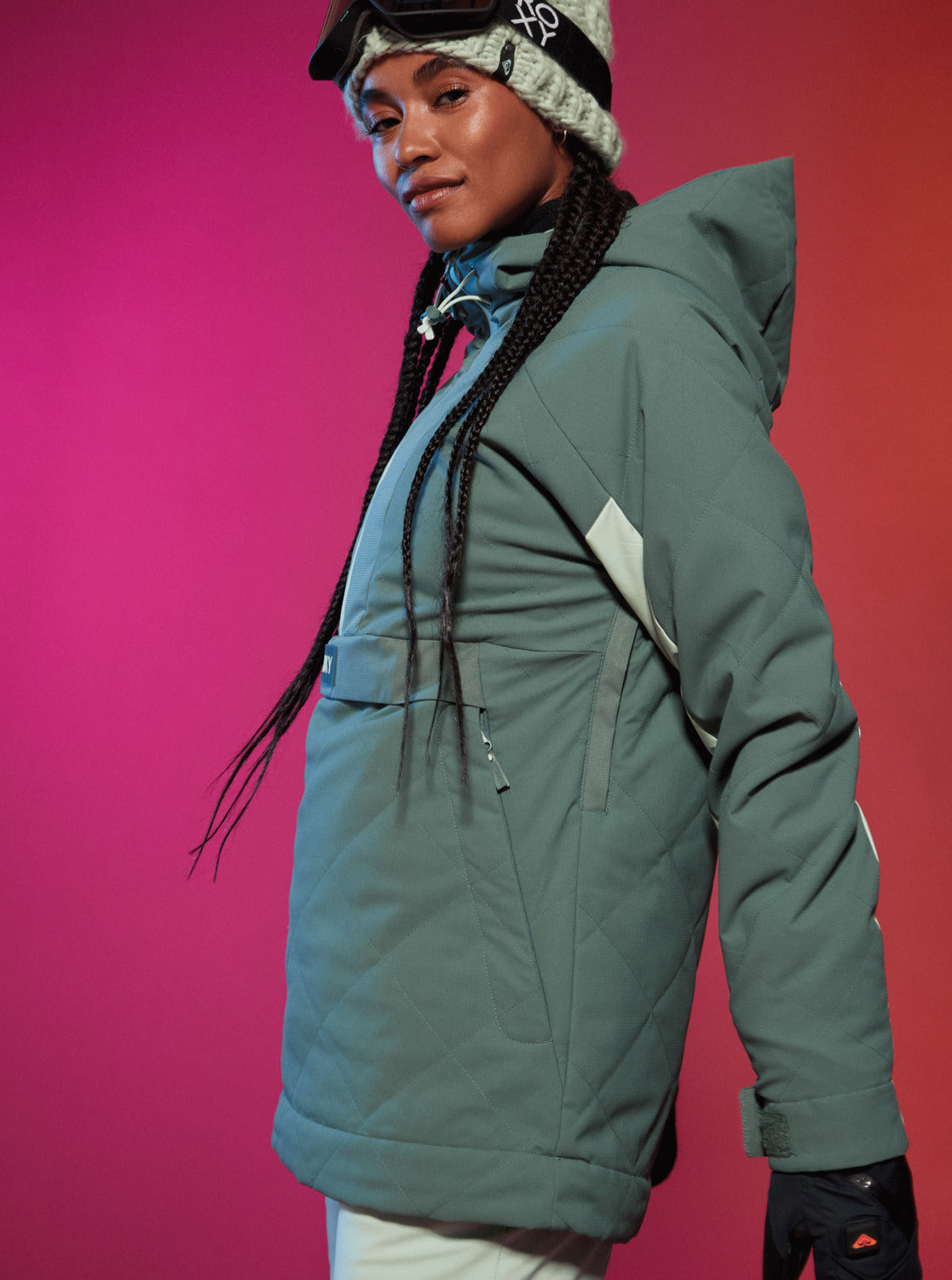 Womens Radiant Lines Overhead Technical Snow Jacket
