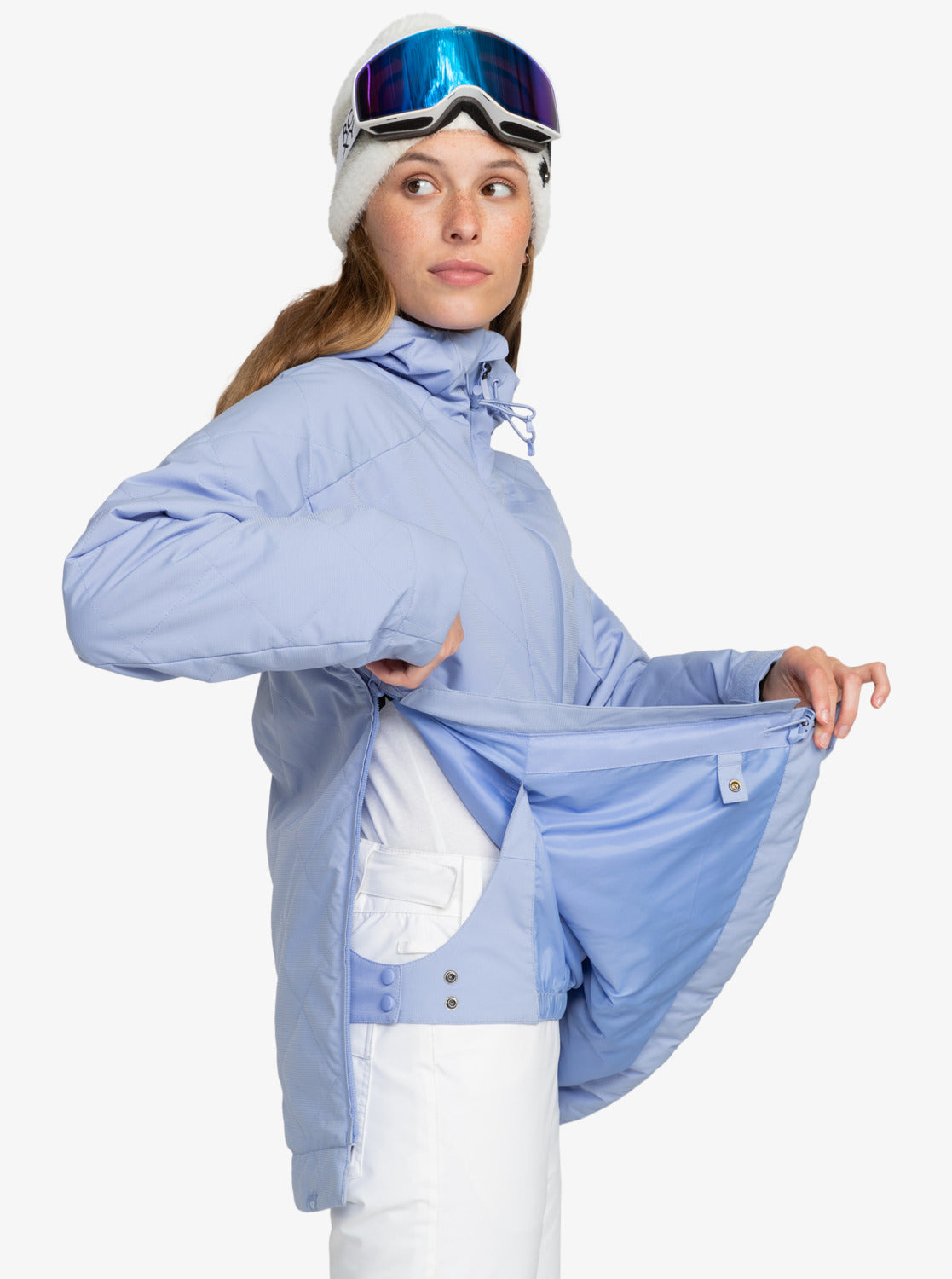 Womens Radiant Lines Overhead Technical Snow Jacket