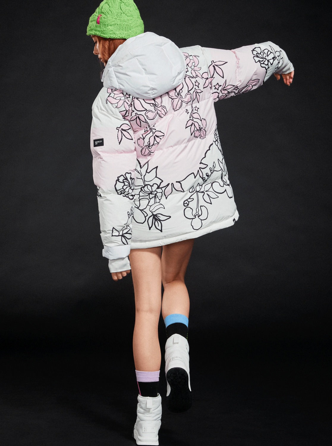 Womens Roxy X Rowley Puffer Technical Snow Jacket