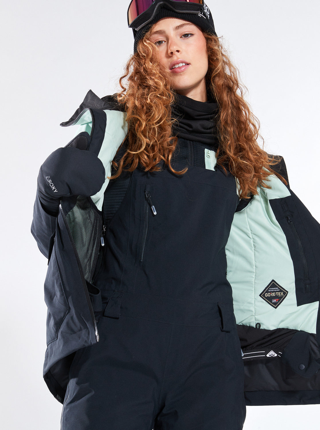 Womens GORE-TEX Stretch Prism Technical Snow Bib Pants