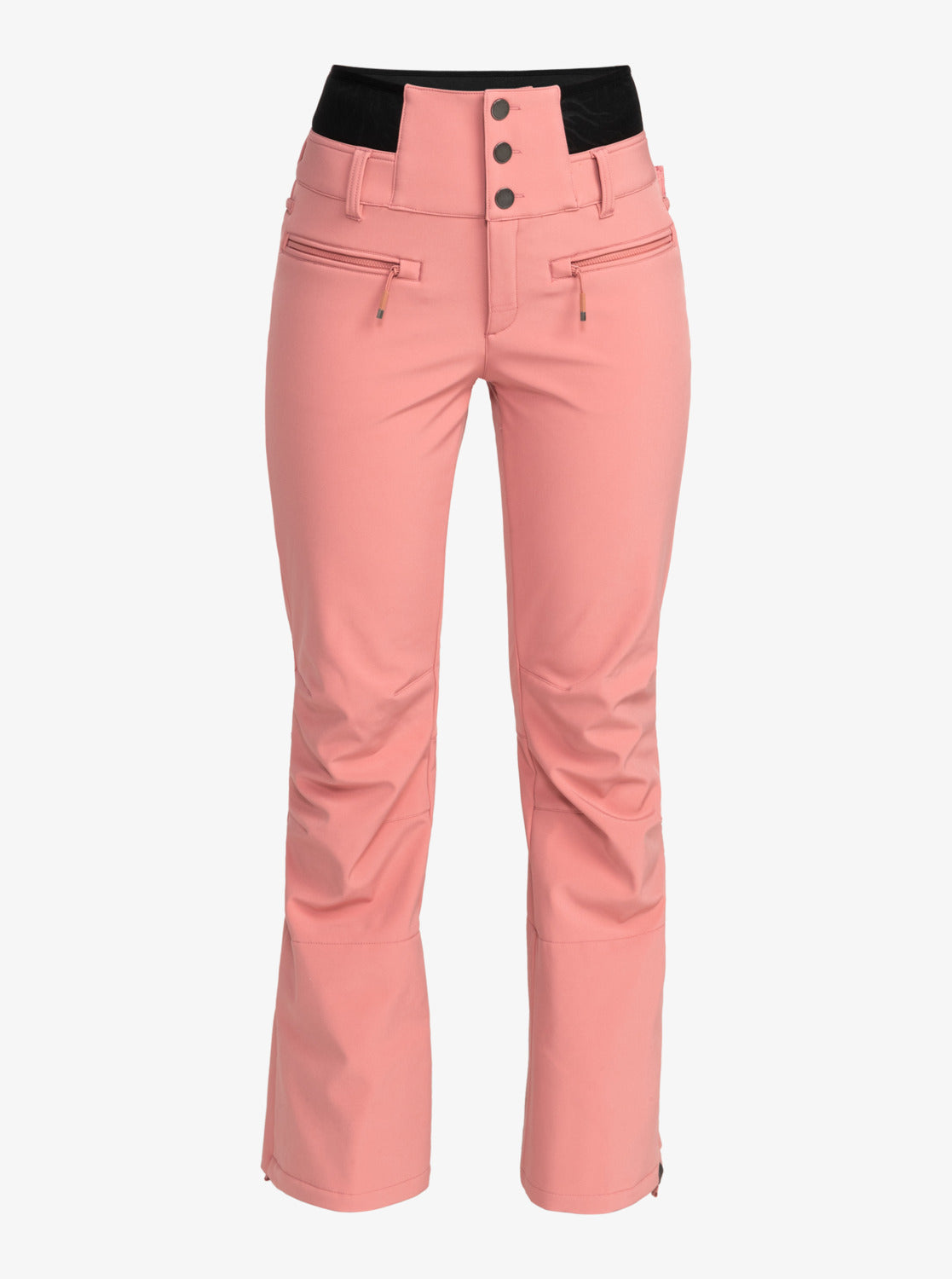 Roxy Womens Rising High Technical Snow Pants Dusty Rose