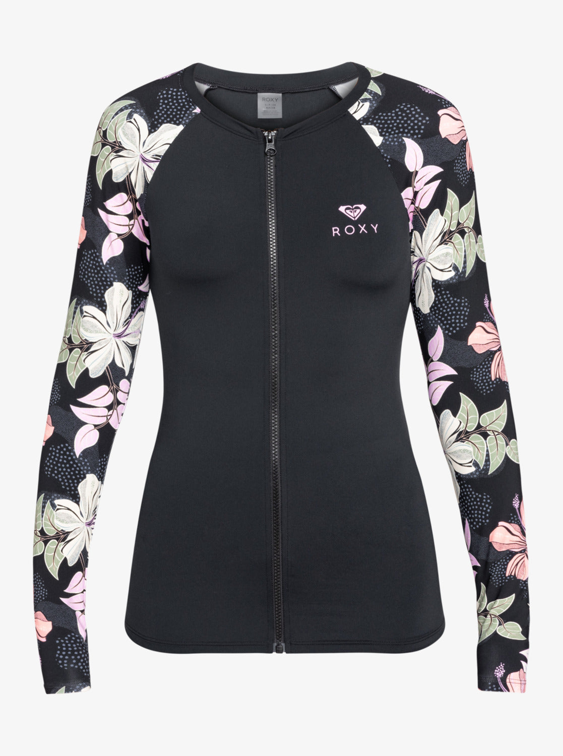 Womens Sunny Floral Long Sleeves UPF 50 Surf T-shirt