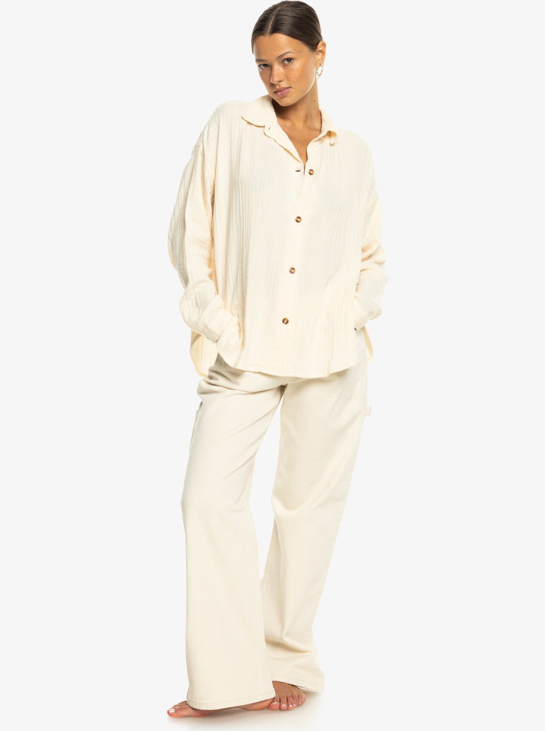 Womens Morning Time Long Sleeves Shirt