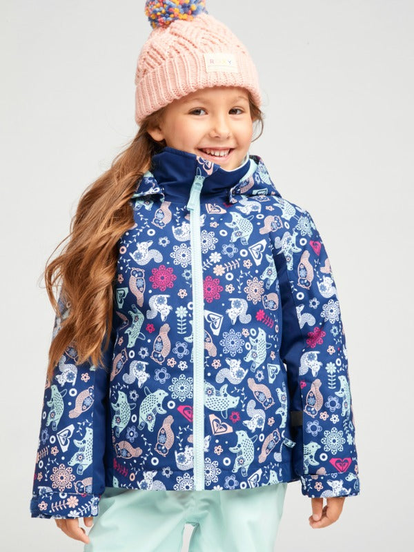 Girls 2-7 Snowy Tale Insulated Snow Jacket