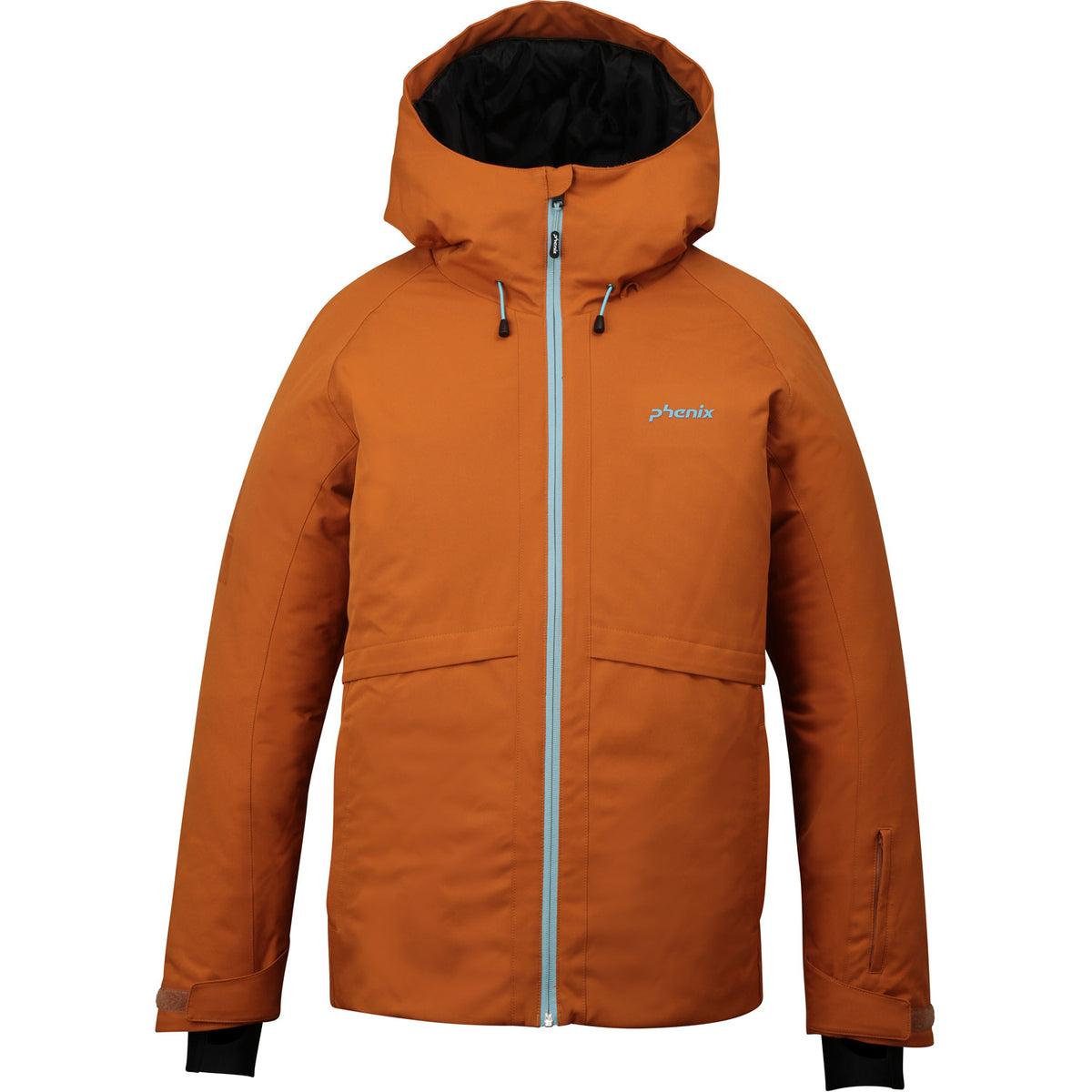 Color Zipper Ski Jacket