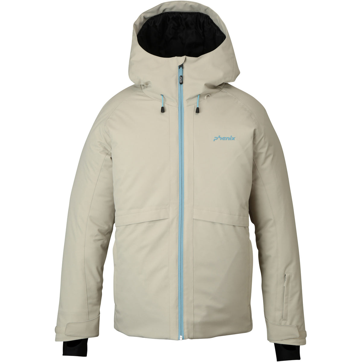 Color Zipper Ski Jacket