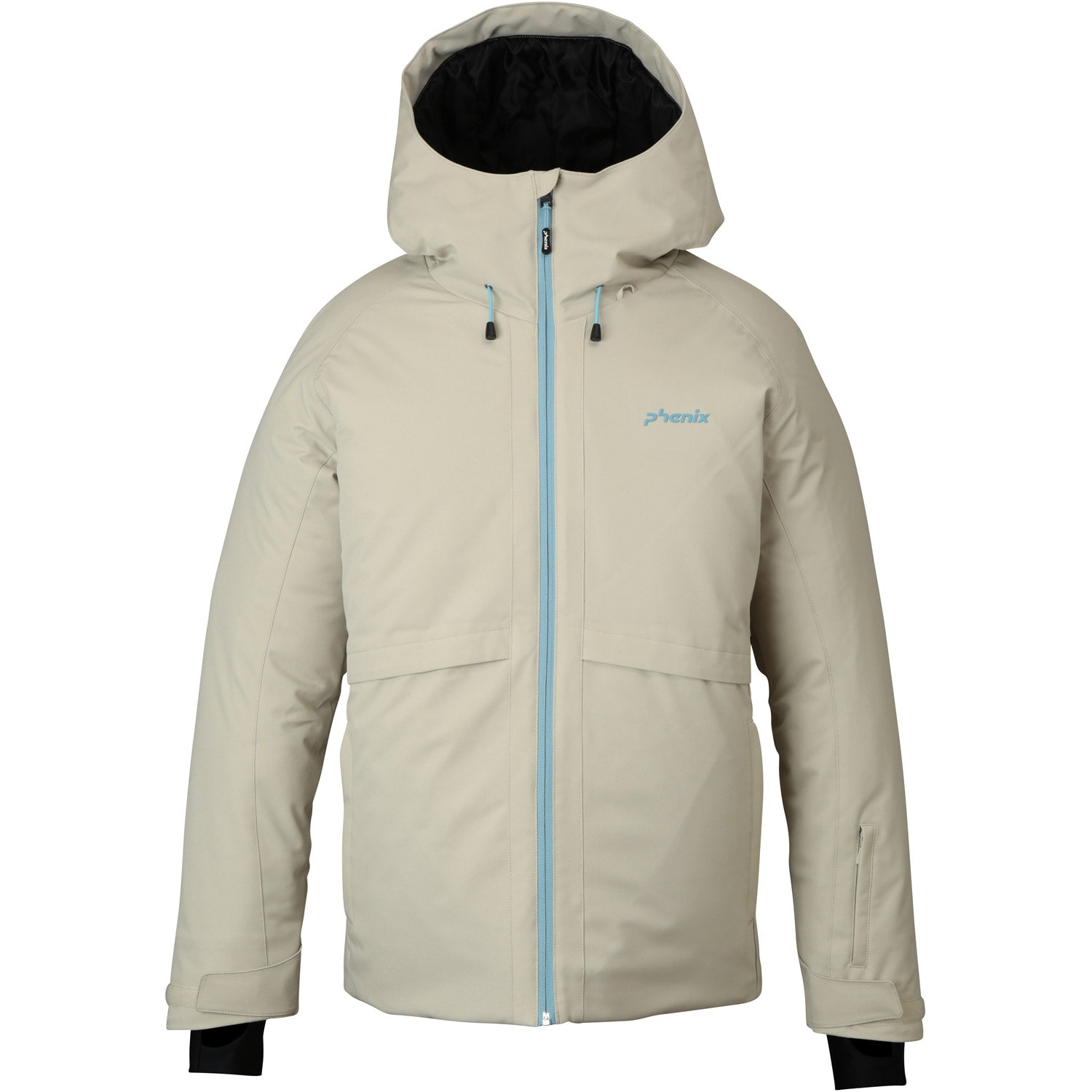 Color Zipper Ski Jacket