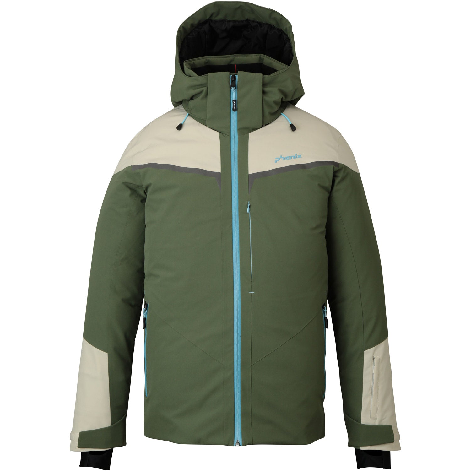 Color Combination Ski Jacket