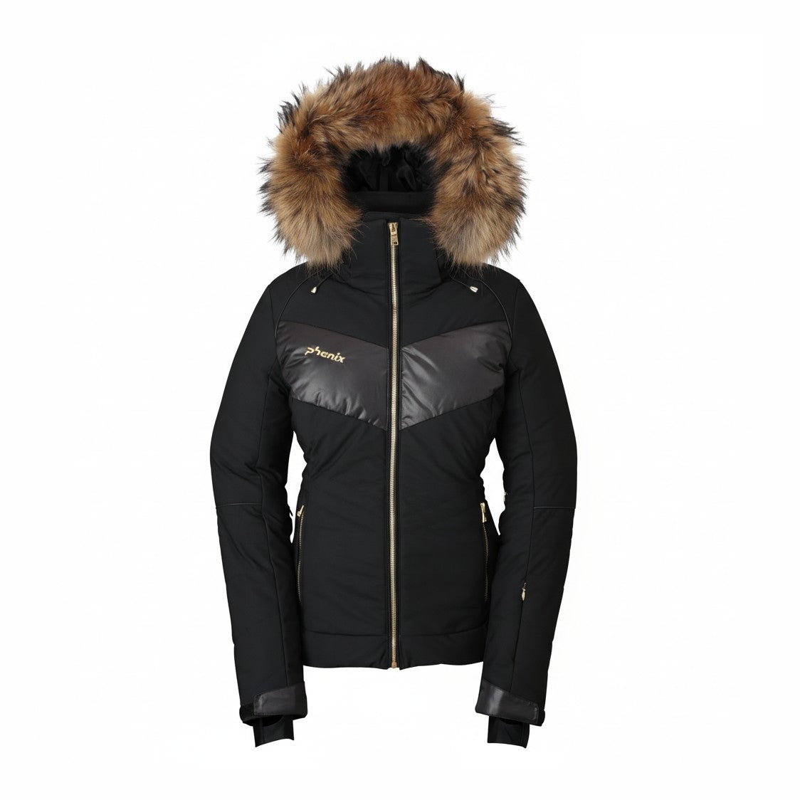 Futurism Stitch Fur Ski Jacket