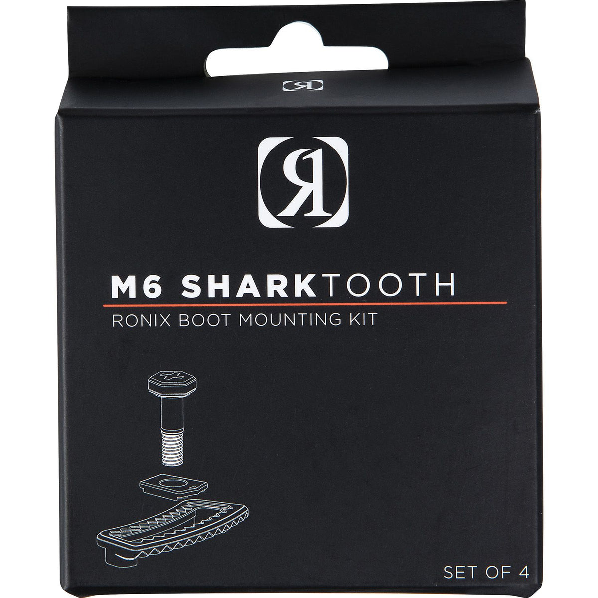 M6 Shark Tooth Ronix Boot Mounting Kit (4 Pack)
