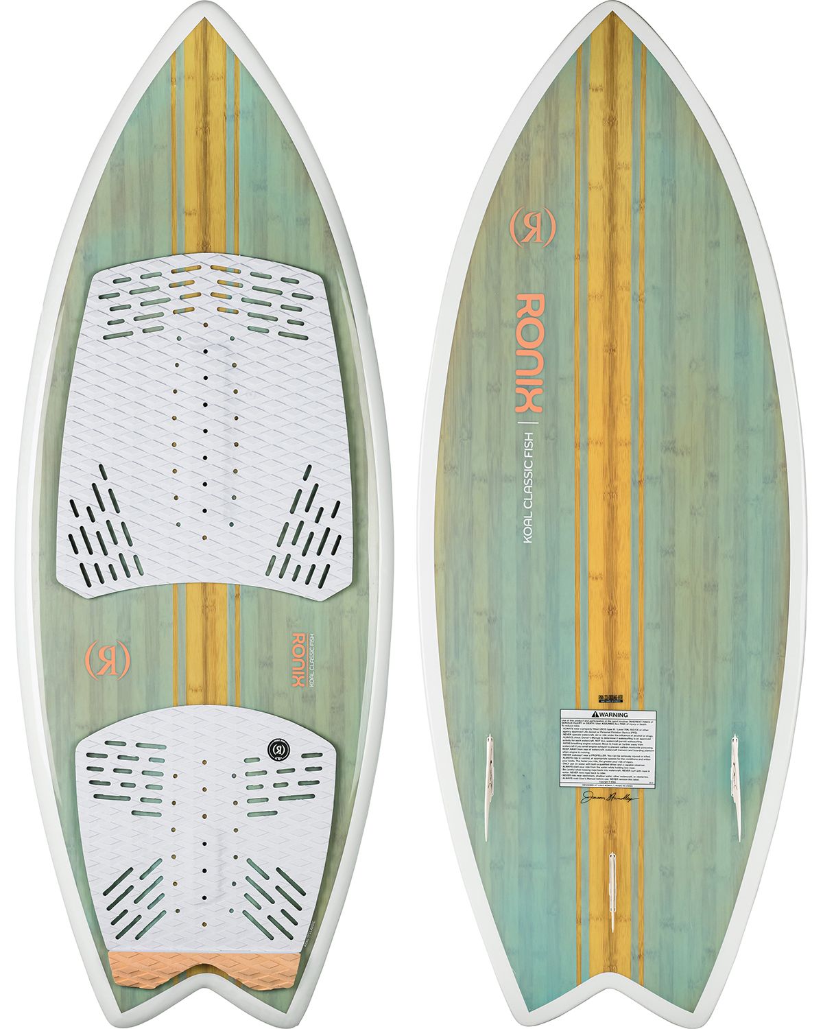 Womens Koal Classic Fish Wake Surf