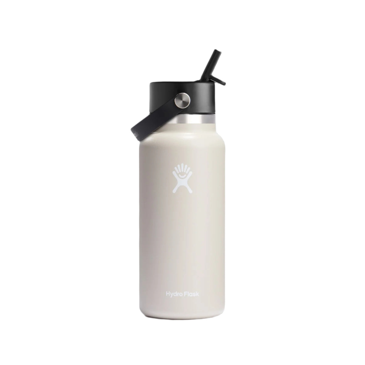 Hydration 32oz Wide Mouth Flex Straw Cap Insulated Water Bottle