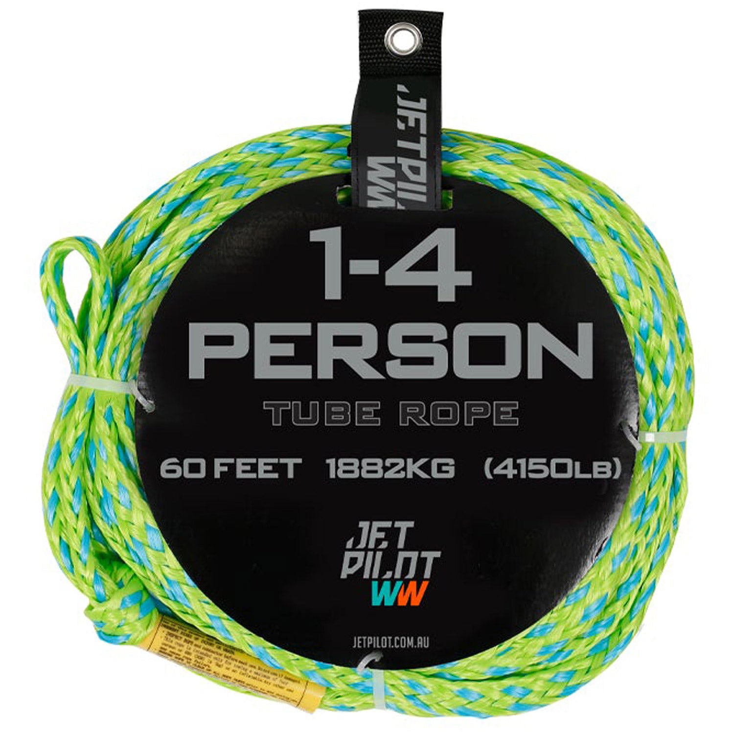 1-4 Person Tube Rope - Green