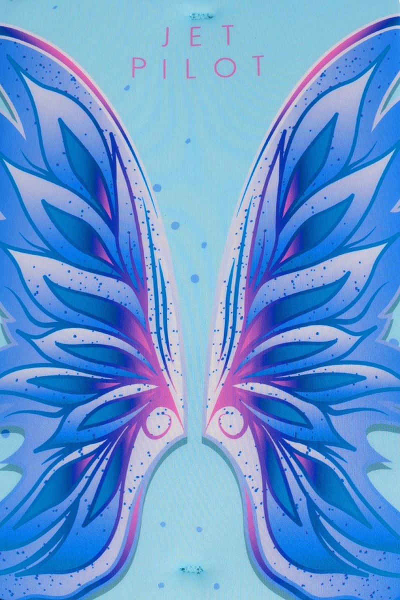 Jet Pilot Wings Youth Cause Neo Life Jacket Blue