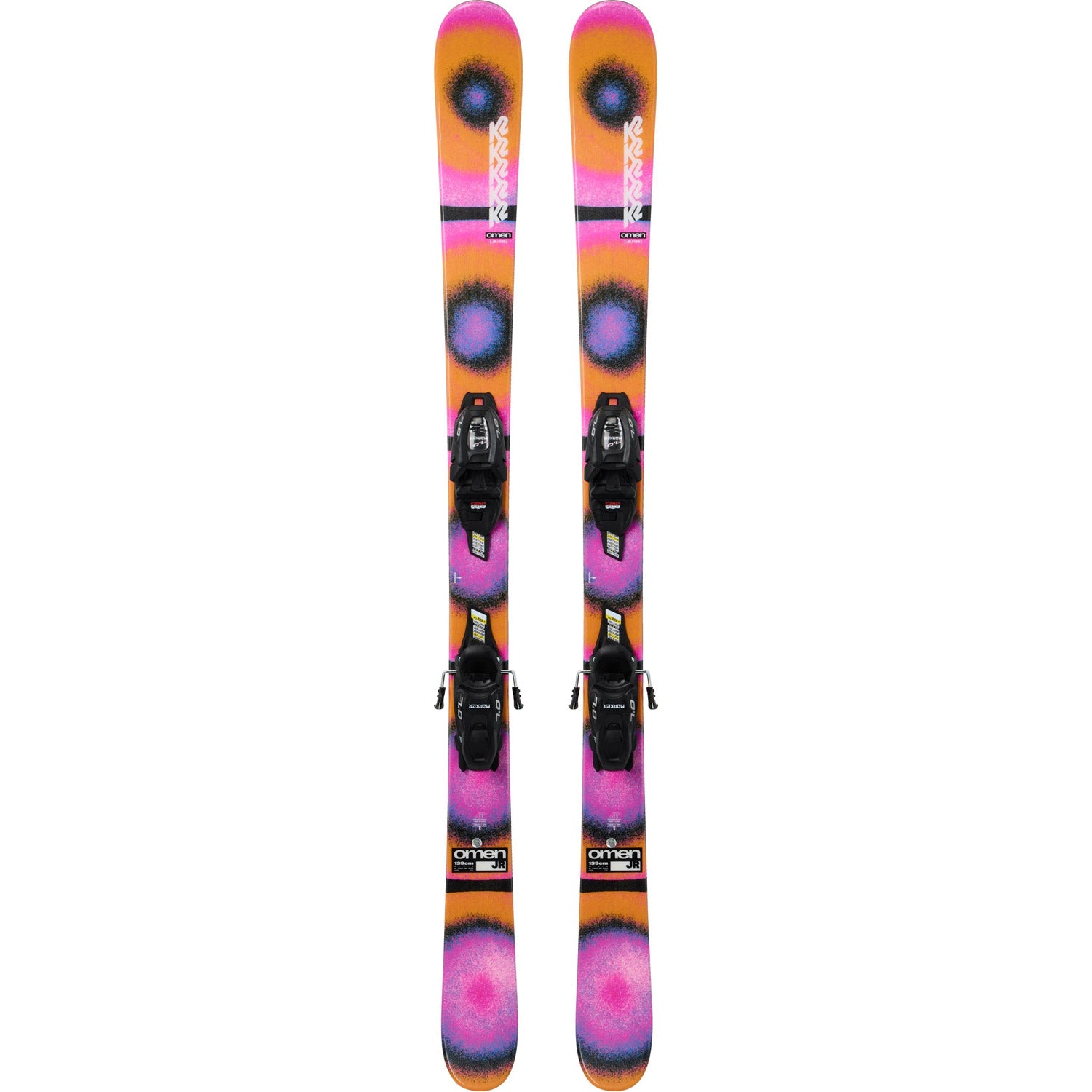 Jr Omen Skis w/ FDT 4.5 Bindings