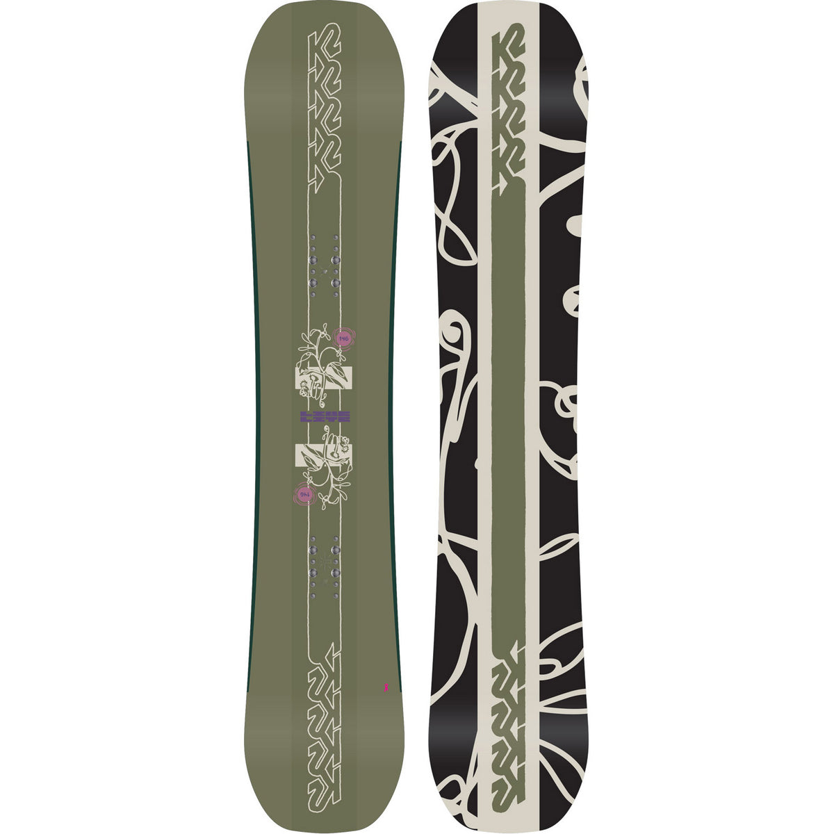Lime Lite Womens Snowboard 2025
