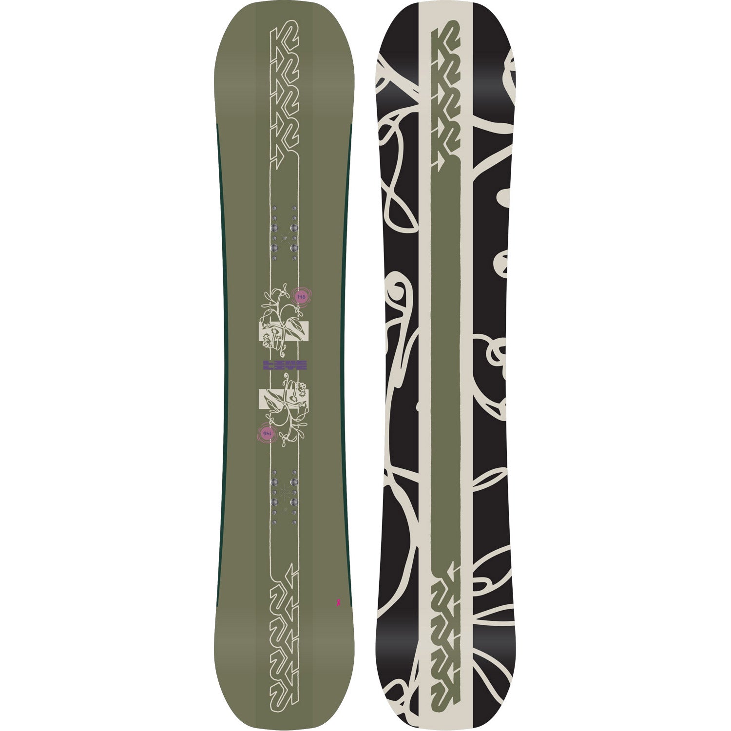 Lime Lite Womens Snowboard 2025